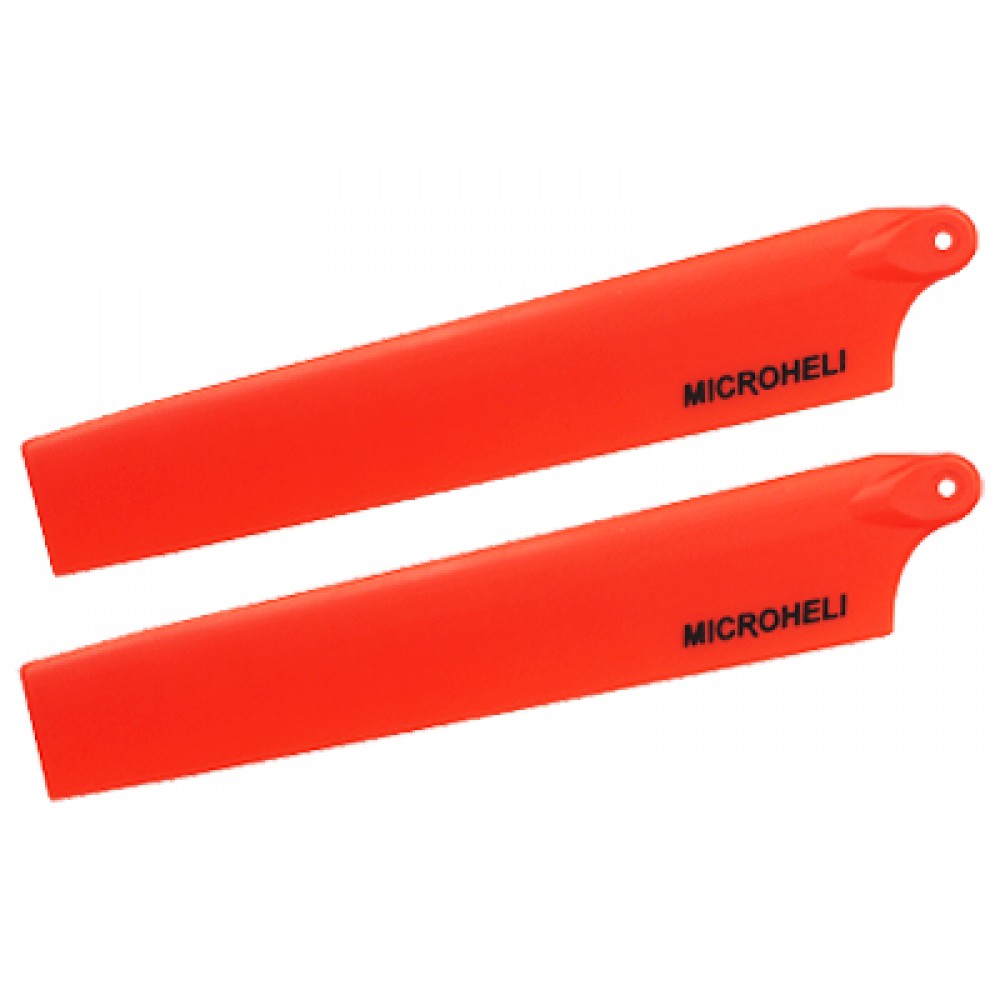 Plastic Main Blade 117mm (ORANGE) - MCPXBL / BL2
