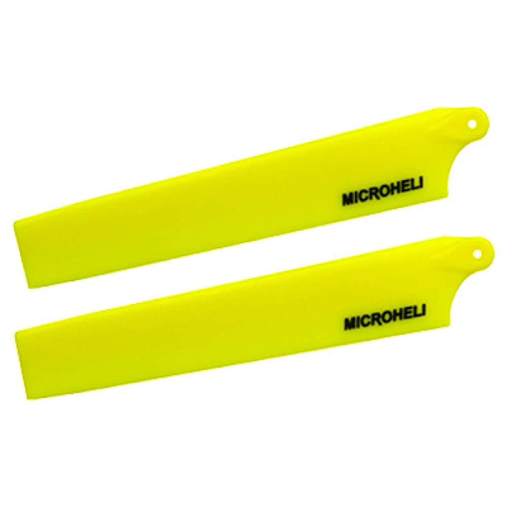 Plastic Main Blade 117mm (YELLOW) - MCPXBL / BL2