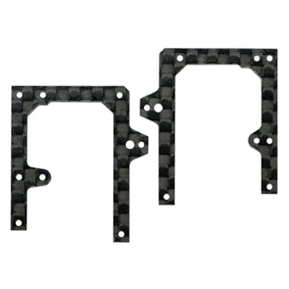 Carbon Fiber Front X Frame A/B set (for MCPXBL005X) Carbon Fiber Front X Frame A/B set (for MCPXBL005X)