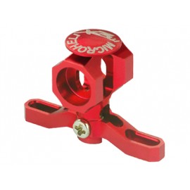 Precision CNC Aluminum Main Rotor Hub w/ Button (RED) - BLADE MCPXBL / BL2 Precision CNC Aluminum Main Rotor Hub w/ Button (RED) - BLADE MCPXBL / BL2