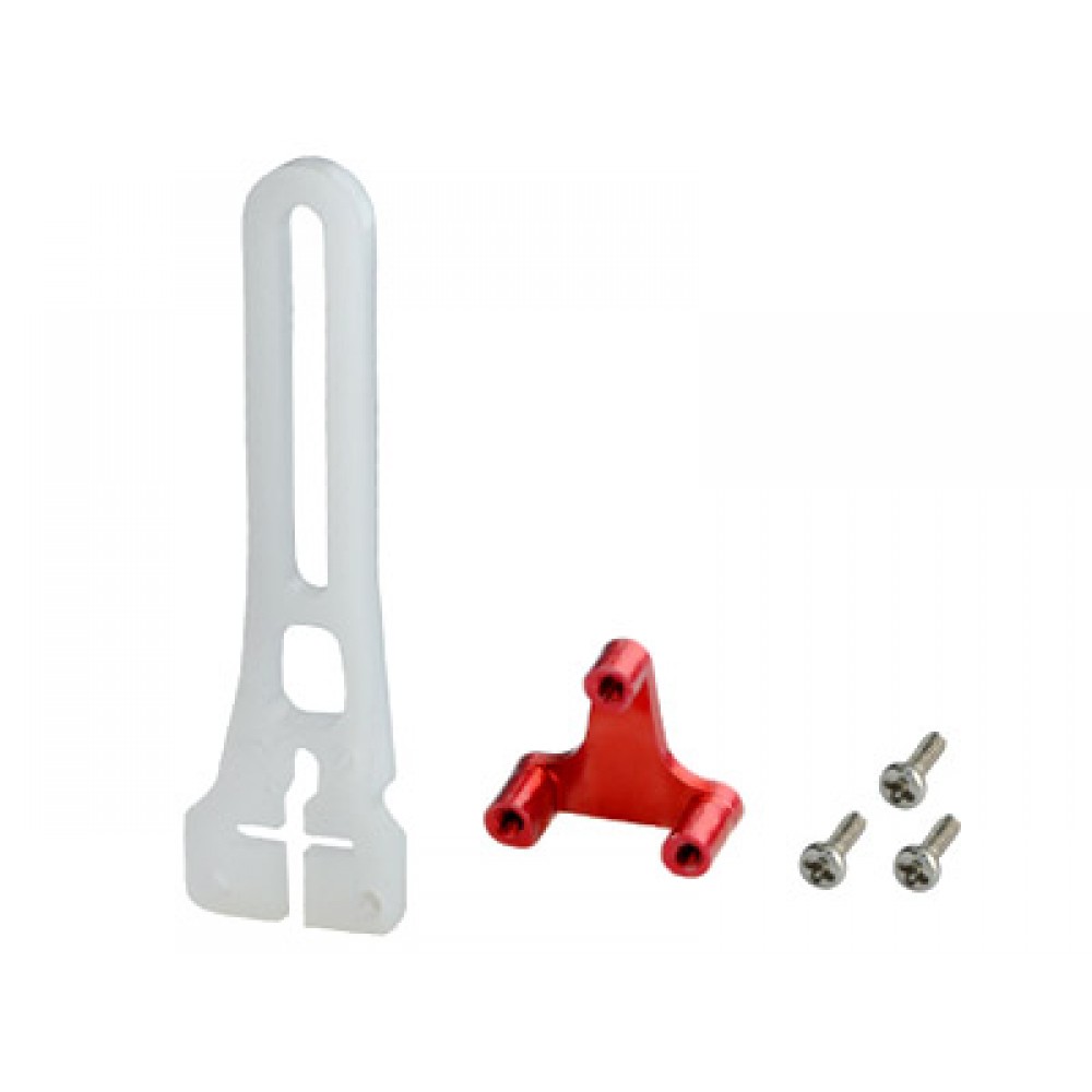 Delrin Anti-Rotation Guide w/ Aluminum Bracket set (RED) - MCPXBL Delrin Anti-Rotation Guide w/ Aluminum Bracket set (RED) - MCPXBL