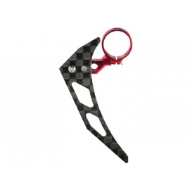 Tail Motor Mount w/ Vertical Fin set (RED) - MCPXBL