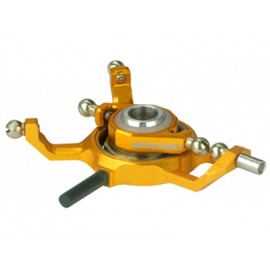 Precision CNC Aluminum X Swashplate (GOLD) - BLADE MCPXBL / BL2