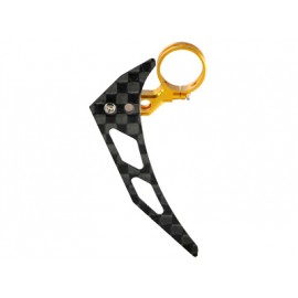 Tail Motor Mount w/ Vertical Fin set (GOLD) - MCPXBL