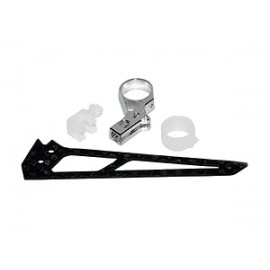 Aluminum Tail Rotor Housing/Carbon Vertical Fin - BLADE 120 SR Aluminum Tail Rotor Housing/Carbon Vertical Fin - BLADE 120 SR