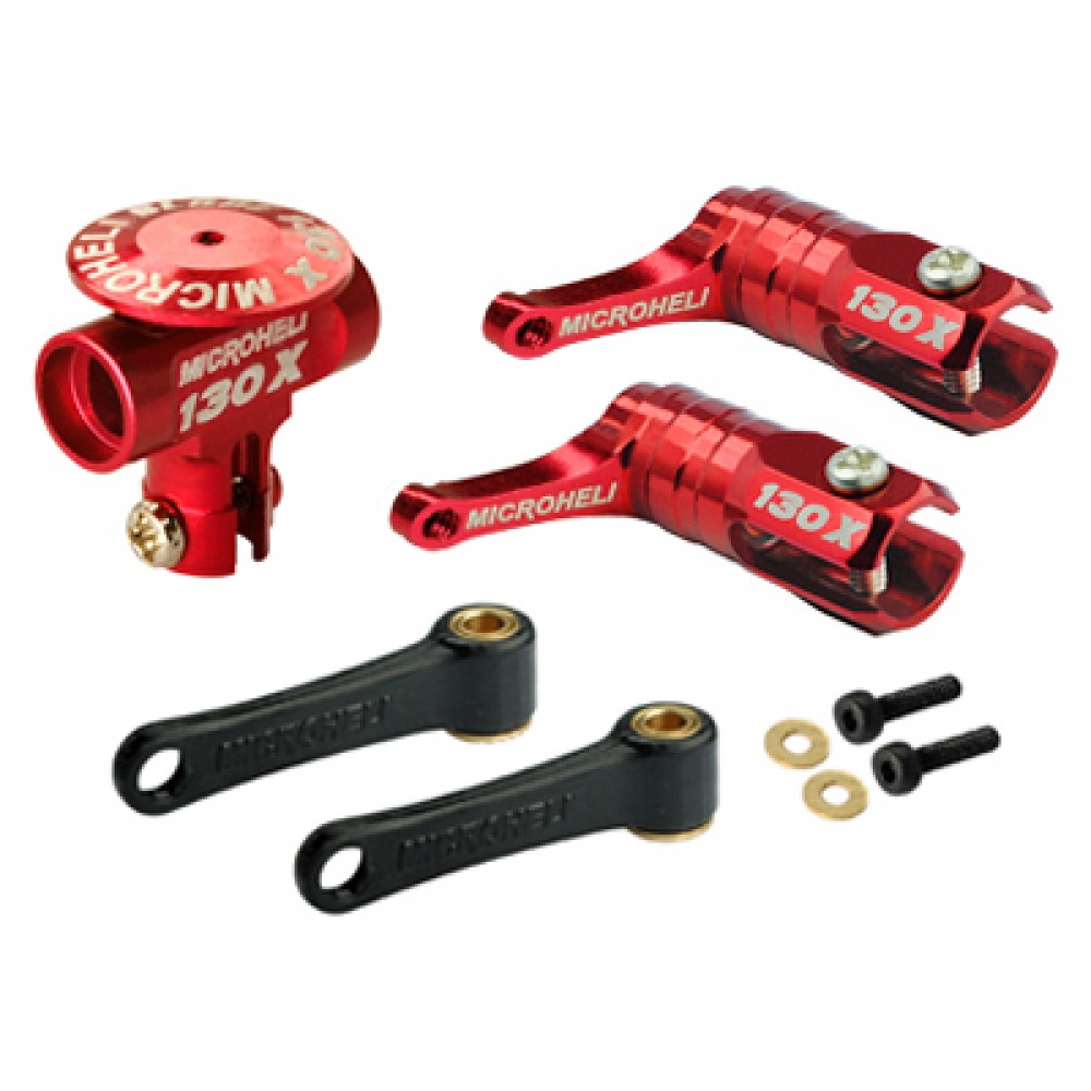 CNC Blade 130 X DFC Main Rotor package (RED) - BLADE 130X CNC Blade 130 X DFC Main Rotor package (RED) - BLADE 130X