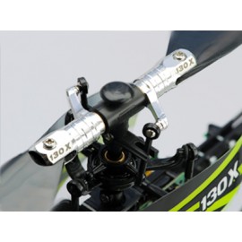 Main Blade Grip w/ Thrust Bearing/Titanium Ball - BLADE 130X