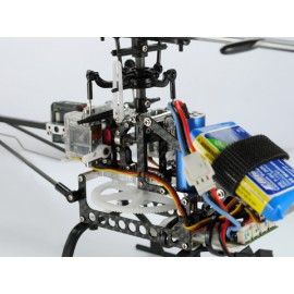 Aluminum/Carbon Fiber Frame (Rotary Servo Mount) - BLADE 130X Aluminum/Carbon Fiber Frame (Rotary Servo Mount) - BLADE 130X