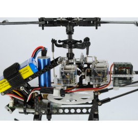 Aluminum/Carbon Fiber Frame (Rotary Servo Mount) - BLADE 130X Aluminum/Carbon Fiber Frame (Rotary Servo Mount) - BLADE 130X