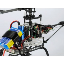 Aluminum/Carbon Fiber Frame (RED) - BLADE 130X Aluminum/Carbon Fiber Frame (RED) - BLADE 130X