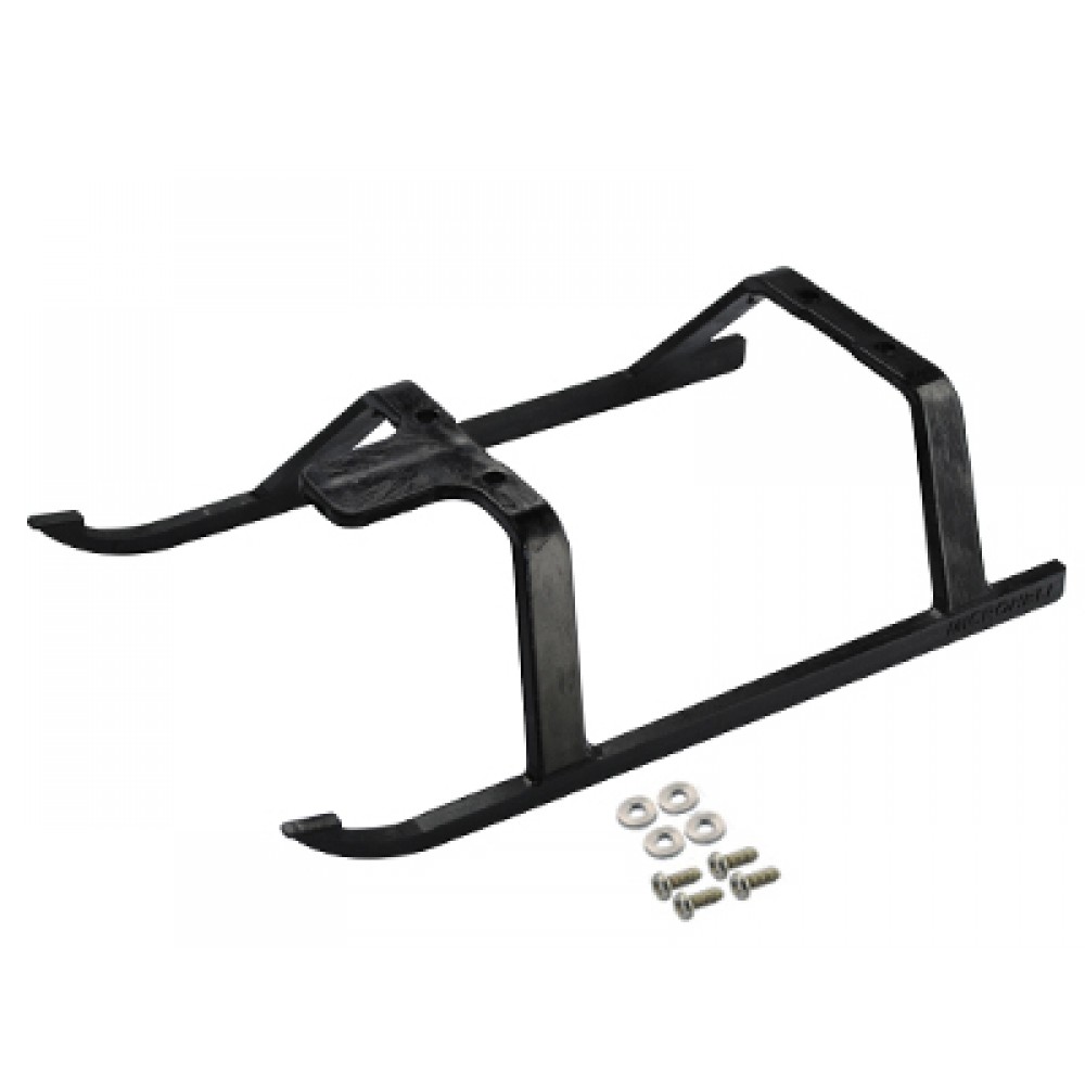 Molded Flexible Plastic Landing Gear (BLACK) - BLADE 130X/120 S / S2
