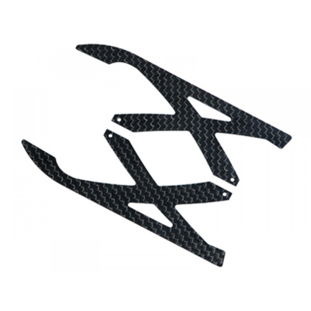 Carbon Fiber Landing Skids "X" Style (for MICROHELI Landing Gear) Carbon Fiber Landing Skids "X" Style (for MICROHELI Landing Gear)