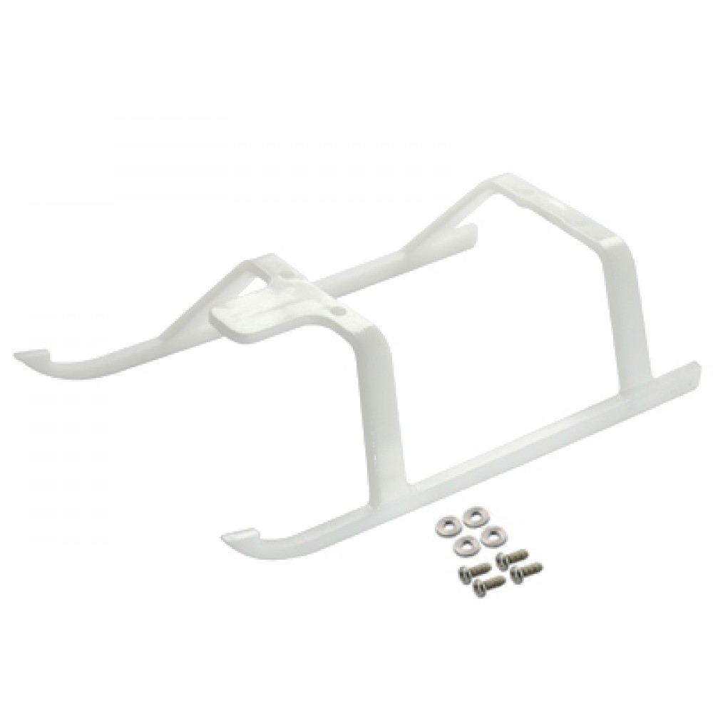 Molded Flexible Plastic Landing Gear (WHITE) - BLADE 130X/120 S / S2