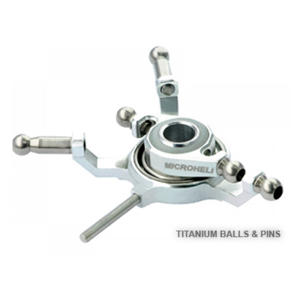 Precision CNC Titanium Swashplate - BLADE 130X