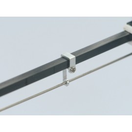 Aluminum Tail Push Rod Support - BLADE 130X