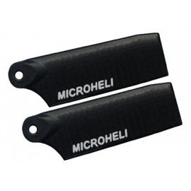 Plastic Tail Blade 29mm (BLACK) - BLADE 130X