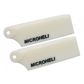 Plastic Tail Blade 29mm (WHITE) - BLADE 130X