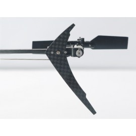 Carbon Fiber Vertical Fin - BLADE 130X Carbon Fiber Vertical Fin - BLADE 130X
