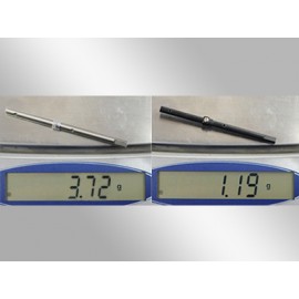 Precision CNC Solid Titanium Main Shaft/Collar set - BLADE 130X