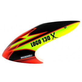 Airbrush Fiberglass Red Assassin Canopy - BLADE 130X Airbrush Fiberglass Red Assassin Canopy - BLADE 130X