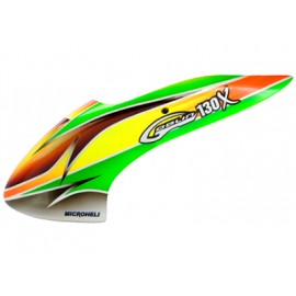 Airbrush Fiberglass Cobra Goblin Canopy - BLADE 130X