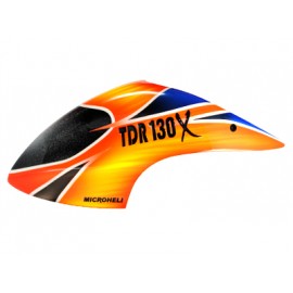 Airbrush Fiberglass Fire Attack TDR Canopy - BLADE 130X
