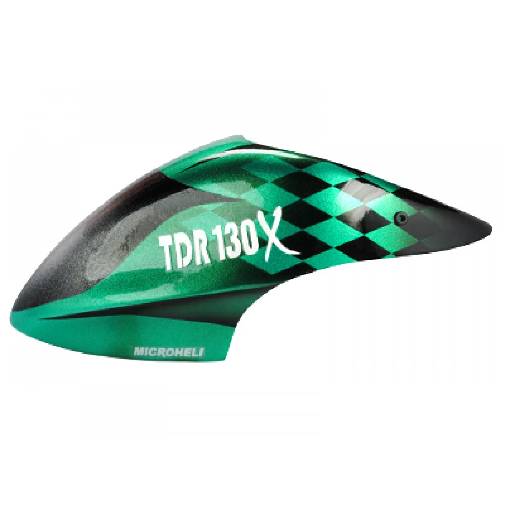 Airbrush Fiberglass F1 Racing TDR Canopy - BLADE 130X Airbrush Fiberglass F1 Racing TDR Canopy - BLADE 130X