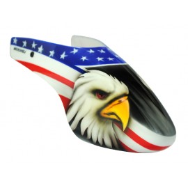 Airbrush Fiberglass Eagle Head Canopy - BLADE 130X Airbrush Fiberglass Eagle Head Canopy - BLADE 130X