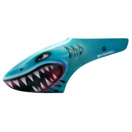 Airbrush Fiberglass Shark Canopy - BLADE 130X Airbrush Fiberglass Shark Canopy - BLADE 130X