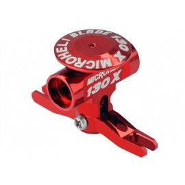 Precision CNC Aluminum Main Rotor Hub w/ Button (RED) - BLADE 130X Precision CNC Aluminum Main Rotor Hub w/ Button (RED) - BLADE 130X