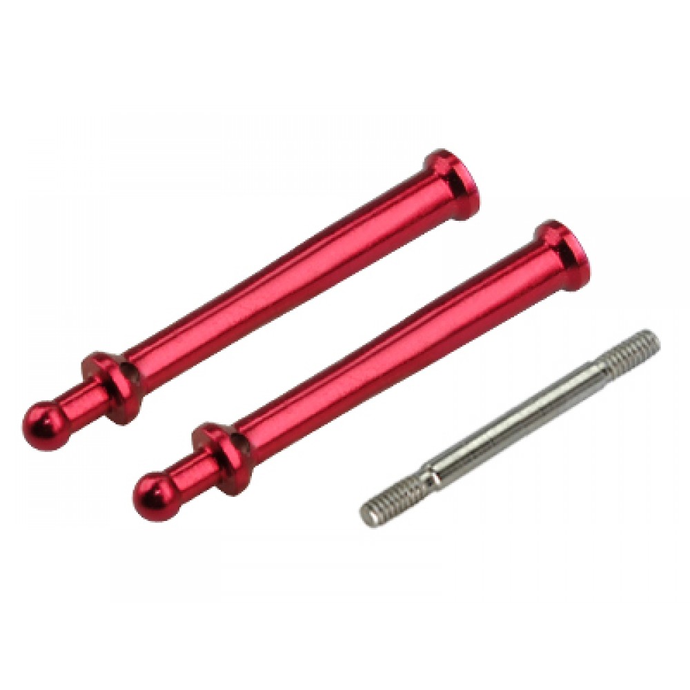 Aluminum Canopy Mount (RED) - BLADE 130X/120 S / S2 Aluminum Canopy Mount (RED) - BLADE 130X/120 S / S2