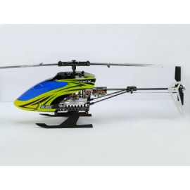 Aluminum/Carbon Fiber Landing Gear "I" Style (RED) - BLADE 130X