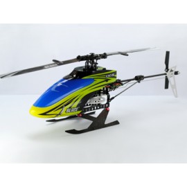 Aluminum/Carbon Fiber Landing Gear "Y" Style (RED) - BLADE 130X