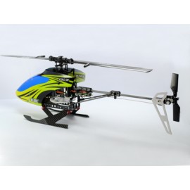 Aluminum/Carbon Fiber Landing Gear "Y" Style (RED) - BLADE 130X