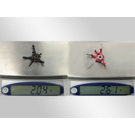 Precision CNC Titanium X Swashplate (RED) - BLADE 130X Precision CNC Titanium X Swashplate (RED) - BLADE 130X