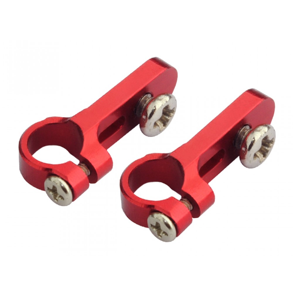 Aluminum Tail Servo Mount Round (RED) (for MH-DS002HV) Aluminum Tail Servo Mount Round (RED) (for MH-DS002HV)
