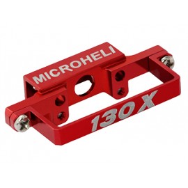 Aluminum DS35 Tail Servo Mount w/ Cable (RED) - BLADE 130X Aluminum DS35 Tail Servo Mount w/ Cable (RED) - BLADE 130X