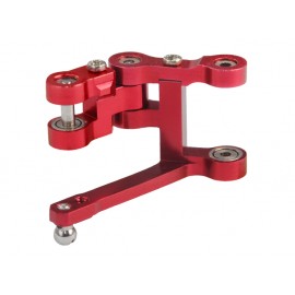 Aluminum Tail Pitch Lever (RED) (for MH-130X-TSPW/R)