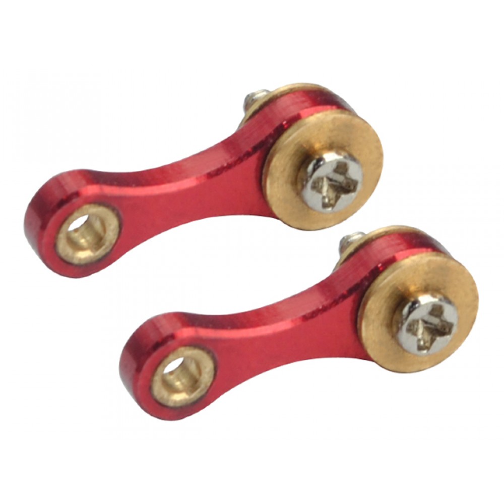 Aluminum Tail Blade Grip Arm set (RED) (for MH-130X-TSPW/R)