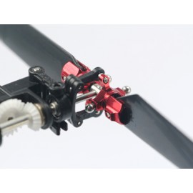 Double Bearing Weighted Tail Blade Grip combo (RED) - BLADE 130X