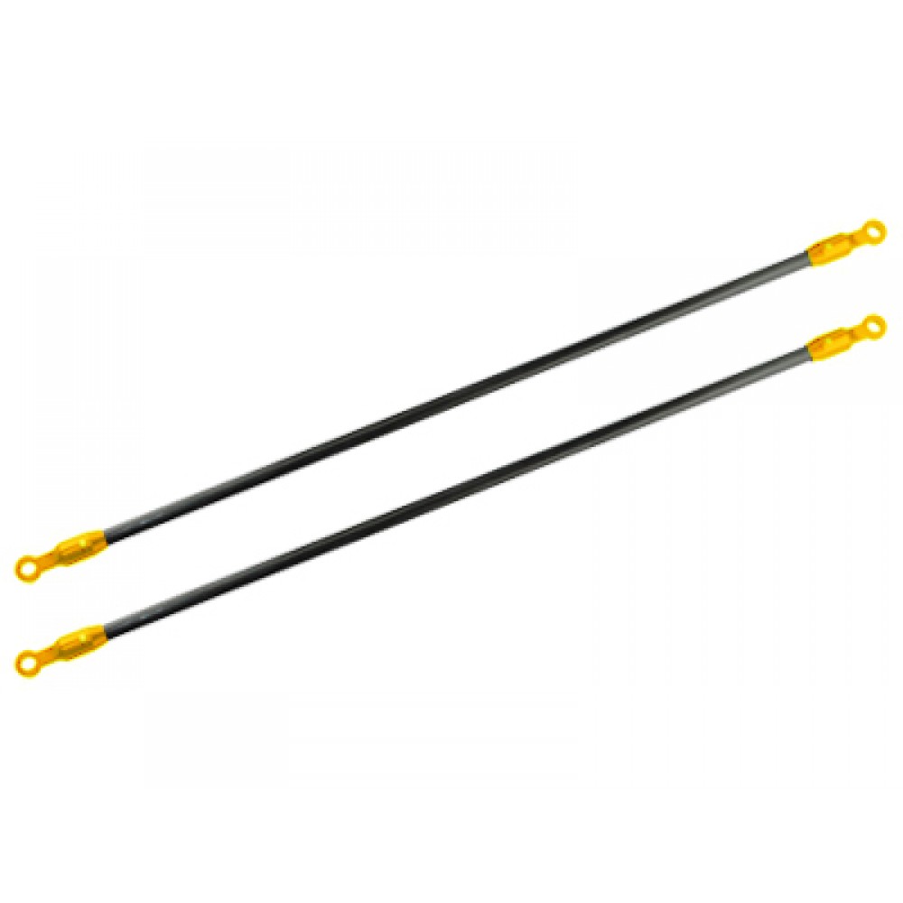 2mm Carbon Tail Boom Support set (GOLD) - BLADE 130X