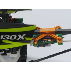 Aluminum Tail Servo Mount (GOLD) - BLADE 130X