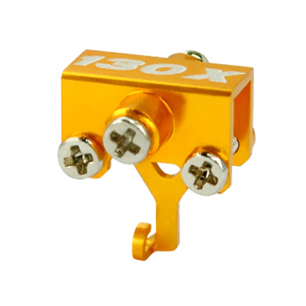 Aluminum Tail Boom Support Mount (GOLD) - BLADE 130X