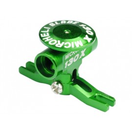 Precision CNC Aluminum Main Rotor Hub w/ Button (GREEN) - BLADE 130X Precision CNC Aluminum Main Rotor Hub w/ Button (GREEN) - BLADE 130X