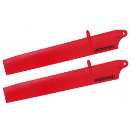 Bullet Plastic Main Blade 135mm (RED) - BLADE 130X