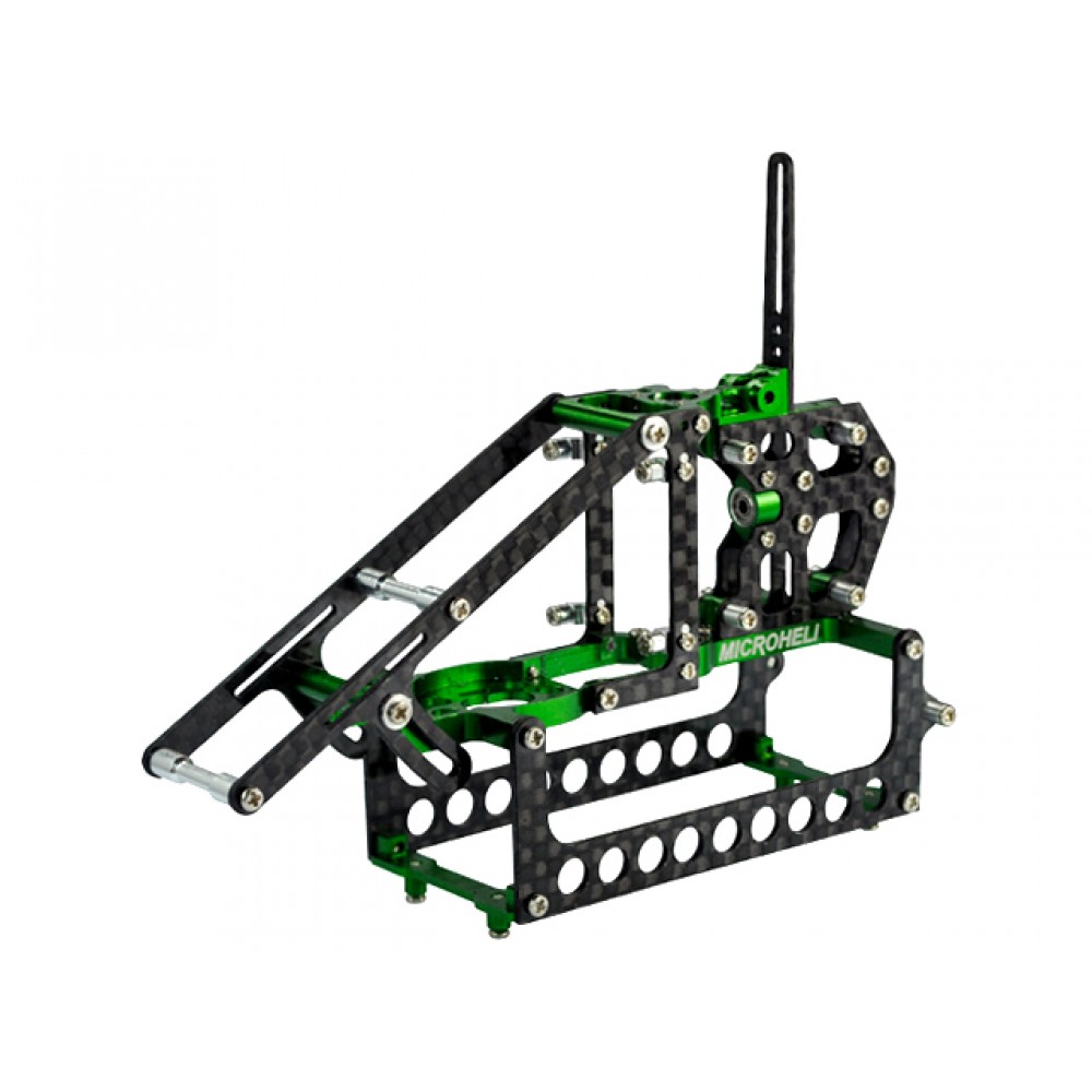 Aluminum/Carbon Fiber X Frame (GREEN) - BLADE 130X Aluminum/Carbon Fiber X Frame (GREEN) - BLADE 130X