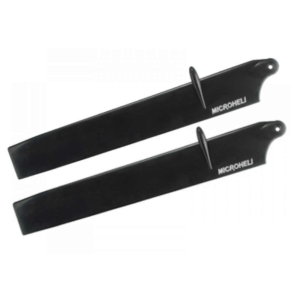 Long Bullet Plastic Main Blade 150mm (BLACK) - BLADE 130X