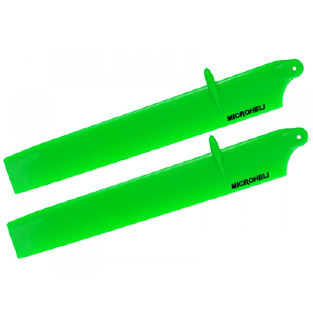 Long Bullet Plastic Main Blade 150mm (GREEN) - BLADE 130X