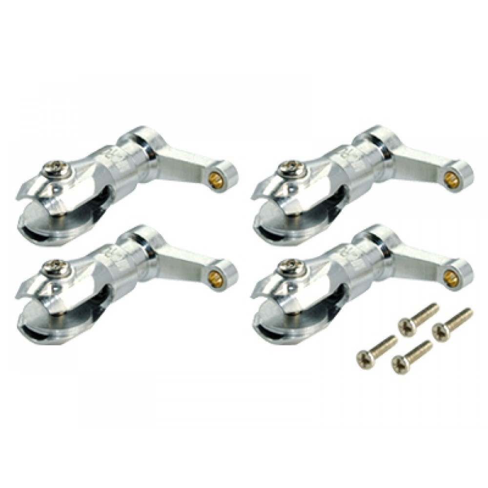 CNC Aluminum Main Blade Grip combo - BLADE 130X RED BULL