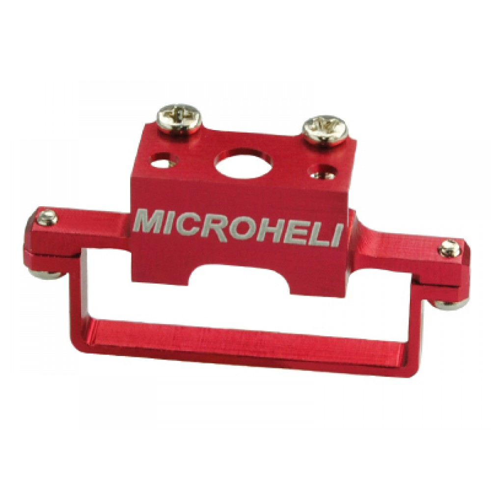Aluminum DS35 Tail Servo Mount (RED) - BLADE 130X RED BULL Aluminum DS35 Tail Servo Mount (RED) - BLADE 130X RED BULL